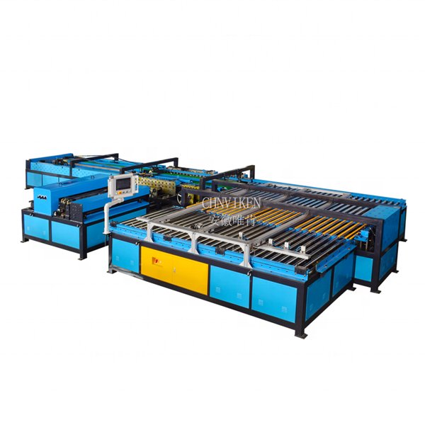 Air Conditioning Hvac U Shape Auto Rectangular Pipe air Duct Production Line 5 Duct Making Machine